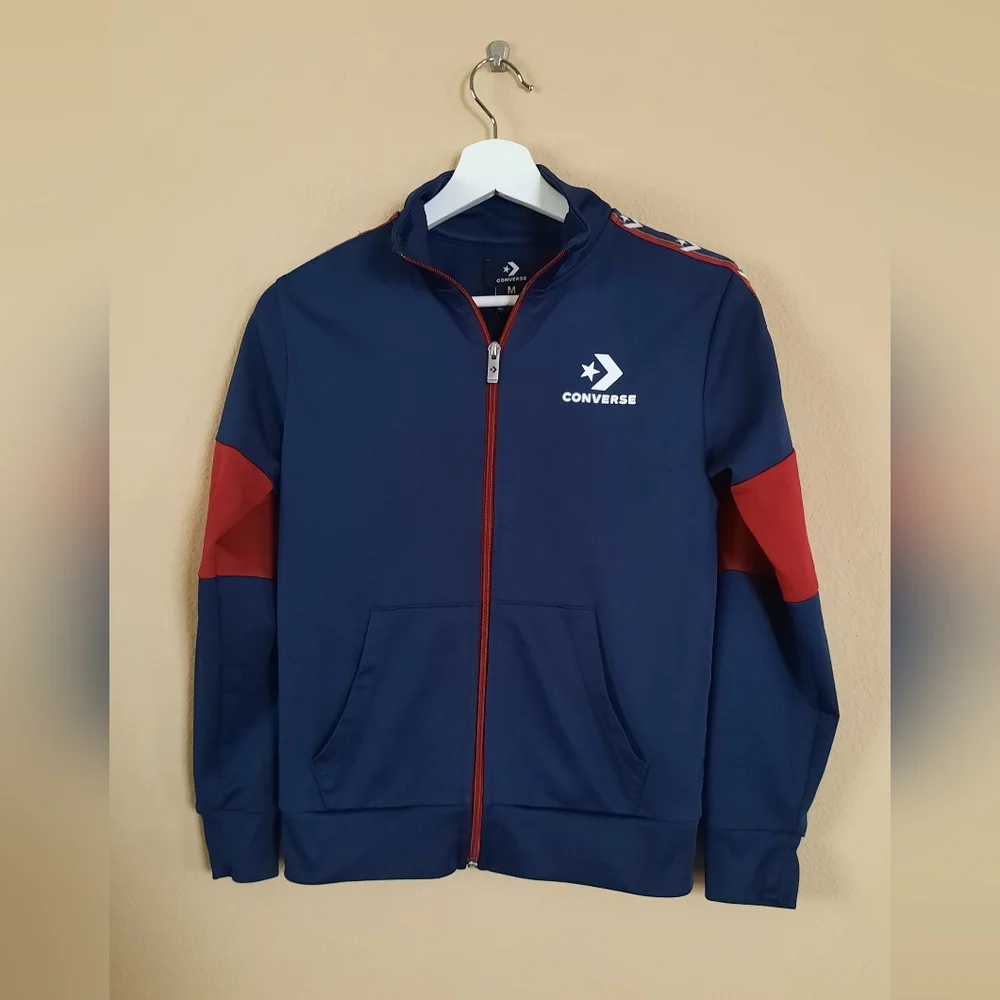 Converse Sporty Zip Up Sweater Athletic